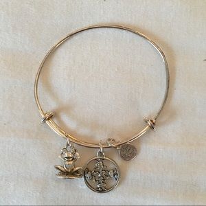 sam & nan frog silver bracelet